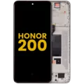 OLED Assembly With Frame For Honor 200 (Refurbished) (Coral Pink)