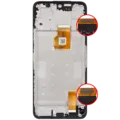 LCD Assembly With Frame For Honor X7D 4G / X7D 5G / 400 Smart 4G / 400 Smart 5G (Refurbished) (All Colors)
