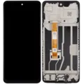 LCD Assembly With Frame Compatible For OPPO A5 4G (Refurbished) (All Colors)