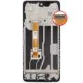 LCD Assembly With Frame Compatible For OPPO A5 4G (Refurbished) (All Colors)