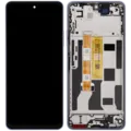 LCD Assembly With Frame Compatible For OPPO A5 Pro 5G (Refurbished) (Feather Blue)