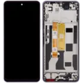 LCD Assembly With Frame Compatible For OPPO A5 Pro 5G (Refurbished) (Flower Pink)