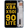 LCD Assembly With Frame For Honor X8A / X50i / 90 Lite (Refurbished) (Cyan Lake)