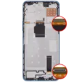 LCD Assembly With Frame For Honor X8A / X50i / 90 Lite (Refurbished) (Cyan Lake)