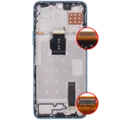LCD Assembly With Frame For Honor X8A / X50i / 90 Lite ((Aftermarket Plus)) (Cyan Lake)