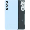 Back Cover Glass With Camera Lens For Samsung Galaxy S24 FE (Service Pack) (Blue)