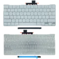 Keyboard (ANSI US) (No Touch ID) For MacBook Neo (2026) (Genuine OEM) (Silver)