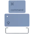 Keycap Kit (ANSI US) For MacBook Neo (2026) (Genuine OEM) (English) (Indigo)
