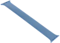 Apple Sport Solo Loop Band For All Watch Series (45MM) (OEM Grade New) (Size 11) (Winter Blue)