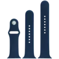 Apple Sport Solo Loop Band For All Watch Series (45MM) (OEM Grade New) (Abyss Blue)
