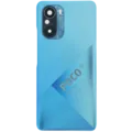 Back Cover Glass for Xiaomi Poco F3 (Service Pack) (Deep Ocean Blue)
