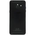 Back Cover Glass for Samsung Galaxy A6 (A600 / 2018) (Service Pack) (Black)