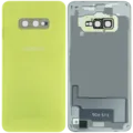 Back Cover Glass for Samsung Galaxy S10e (Service Pack) (Canary Yellow)