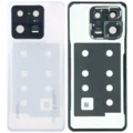 Back Cover Glass for Xiaomi 13 Pro (Service Pack) (Ceramic White)