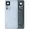 Back Cover Glass for Xiaomi 12T Pro (Service Pack) (Silver)