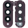 Back Camera Lens (With Bracket / Bezel) for Samsung Galaxy Z Fold 4 5G (Service Pack) (Burgundy)