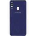 Back Cover Glass for Samsung Galaxy A20s (A207 / 2019) (Service Pack) (Blue)