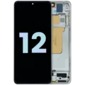 OLED Assembly With Frame for Xiaomi 12 (Service Pack) (Purple)