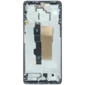 OLED Assembly With Frame for Xiaomi Poco F5 (Service Pack) (Black)