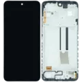 OLED Assembly With Frame for Xiaomi Redmi Note 12S (Service Pack) (Onyx Black)