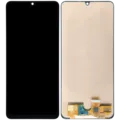 OLED Assembly Without Frame for Samsung Galaxy A22 4G (A225 / 2021) (Service Pack) (Black)