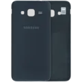 Back Cover Glass for Samsung Galaxy J3 (J320 / 2016) (Service Pack) (Black)
