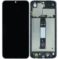 LCD Assembly With Frame for Xiaomi Redmi A1 (Service Pack) (Black)