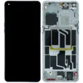 OLED Assembly With Frame for Oppo Find X5 Pro (2022) (Service Pack) (Ceramic White)