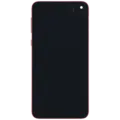 OLED Assembly With Frame for Samsung Galaxy S10e (Service Pack) (Cardinal Red)
