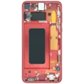 OLED Assembly With Frame for Samsung Galaxy S10e (Service Pack) (Cardinal Red)
