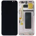 OLED Assembly With Frame for Samsung Galaxy S8 Plus (Service Pack) (Rose Pink)