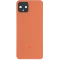 Back Glass For Google Pixel 4 (Genuine OEM) (Oh So Orange)