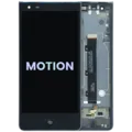 LCD Assembly With Frame For BlackBerry Motion (Genuine OEM) (Grey Aluminum)