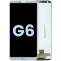LCD Assembly Without Frame For LG G6 (Genuine OEM) (Ice Platinum Silver)