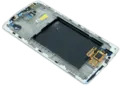 LCD Assembly With Frame For LG G3 (Genuine OEM) (White)