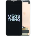 OLED Assembly Without Frame For LG V50s ThinQ (Genuine OEM) (Black)