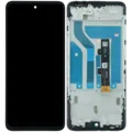 OLED Assembly With Frame For Motorola Edge 20 Lite (XT2139-1 / 2021) (Genuine OEM) (All Colors)