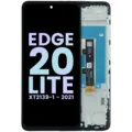 OLED Assembly With Frame For Motorola Edge 20 Lite (XT2139-1 / 2021) (Genuine OEM) (All Colors)