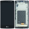LCD Assembly With Frame Compatible For LG G4c (Genuine OEM) (Black)