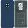 Back Cover Glass Compatible For Huawei Mate 20 (2018) (Genuine) (Blue)