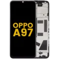 LCD Assembly With Frame Compatible For Oppo A97 (2022) (Refurbished) (All Colors)