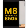LCD Assembly Without Frame For Lenovo Tab M8 (8505) (Refurbished) (Black)