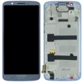 LCD Assembly With Frame For Motorola Moto G6 Plus (XT1926 / 2018) (Genuine OEM) (Blue)