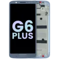 LCD Assembly With Frame For Motorola Moto G6 Plus (XT1926 / 2018) (Genuine OEM) (Blue)