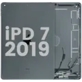 Back Housing Compatible for iPad 7 (2019) (Used OEM Pull: Grade A) (Space Gray)