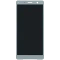 LCD Assembly Without Frame For Sony Xperia XZ2 Compact (Genuine OEM) (White Silver)