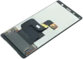 LCD Assembly Without Frame For Sony Xperia XZ2 Compact (Genuine OEM) (White Silver)