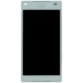 LCD Assembly With Frame For Sony Xperia Z5 Compact (Genuine OEM) (White)
