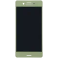 LCD Assembly Without Frame For Sony Xperia X (Genuine OEM) (Lime Gold)