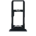 SIM and MicroSD Tray For Sony Xperia 10 II (Genuine OEM) (Black)